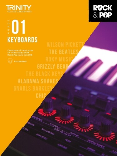 Trinity College London Rock & Pop 2018 Keyboards Grade 1 (sheet Music)