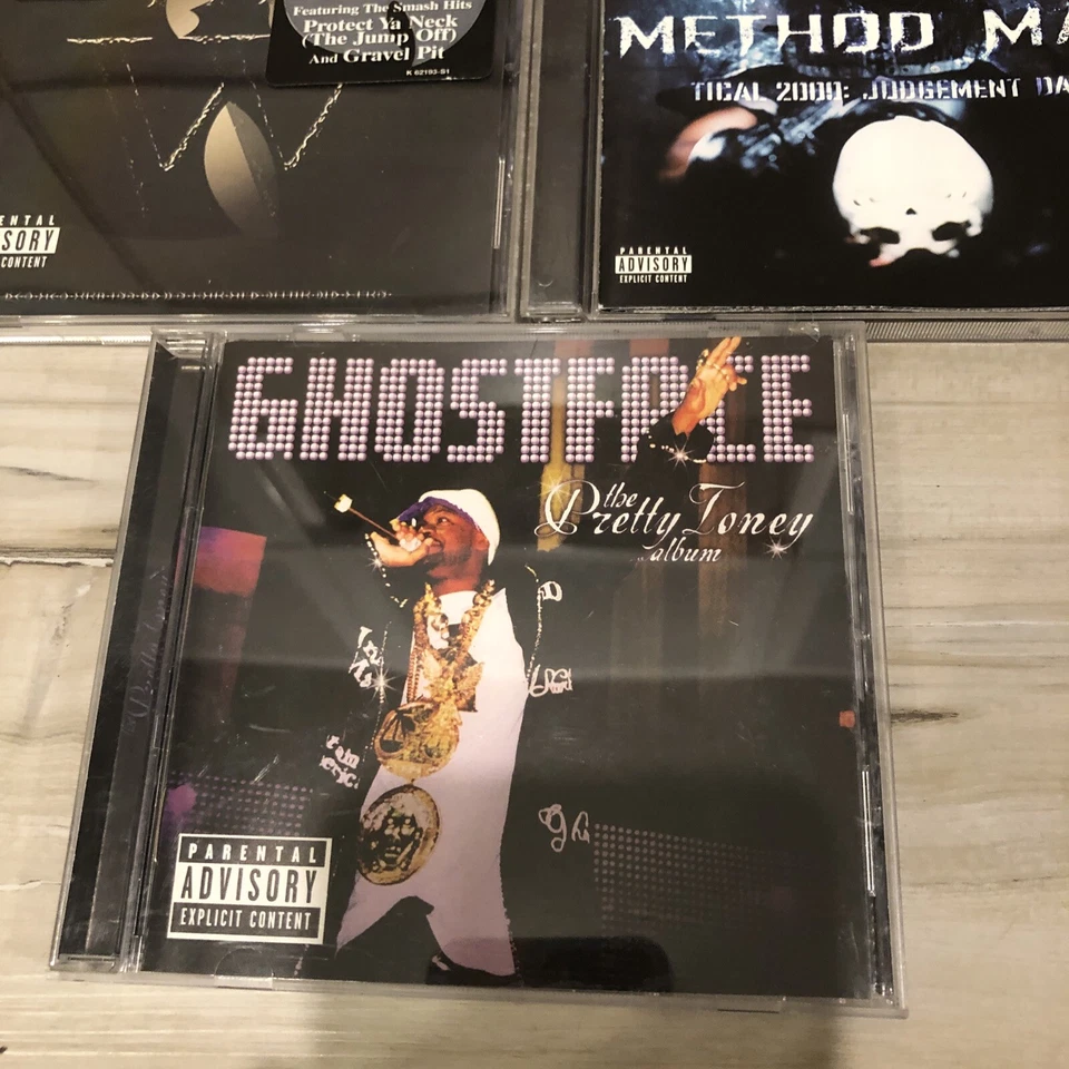 Wu-Tang Clan CD Lot - Gravel Pit RZA Import Singles The W Method Man Ghostface - Image 4 of 4