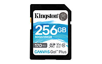 Kingston Technology 256GB SDXC CANVAS GO PLUS 170R
