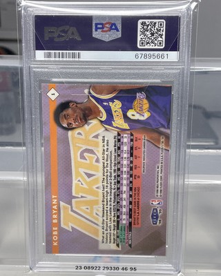 1998 FLEER TRADITION KOBE BRYANT MICHAEL JORDAN PSA 9 | eBay