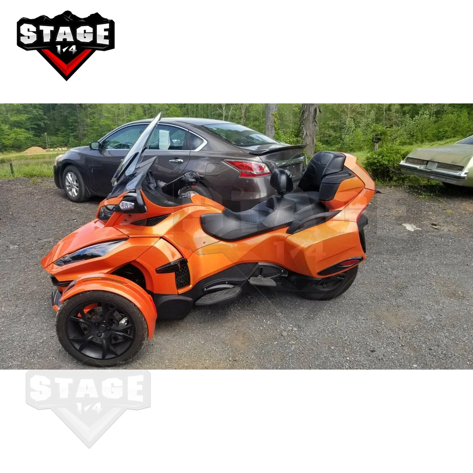 MOFUN Detacheable Driver Backrest Smart Mount For Can-Am Spyder RT RT-S 2010-19 - Image 2 of 4