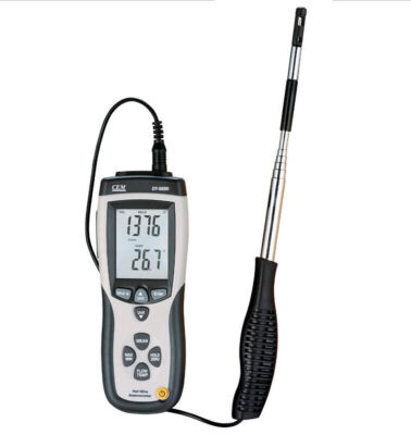 DT-8880 Hot Wire Thermo-Anemometer Air Flow Velocity Meter Temperature Tester
