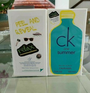 Calvin Klein Ck One Summer Eau De Toilette 100ml Brand New Sealed Men S Ebay