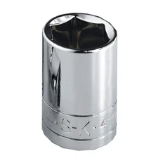 SK PROFESSIONAL TOOLS 40700 Socket, Steel, Chrome, 4.5 mm 13N761