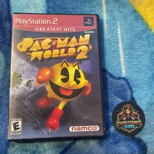 Pac-Man World 2 Greatest Hits Sony Playstation 2 PS2 Authentic CIB Works