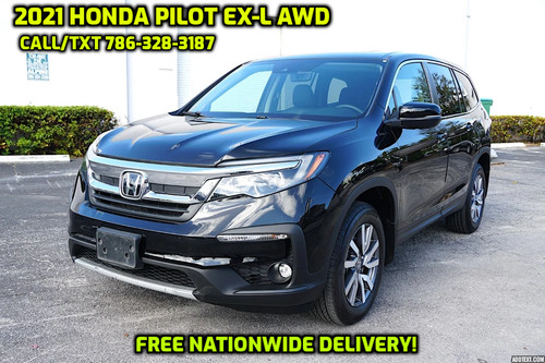 2021 Honda Pilot EX-L AWD  🔥 FREE DELIVERY! 🔥  Call 786-328-3187