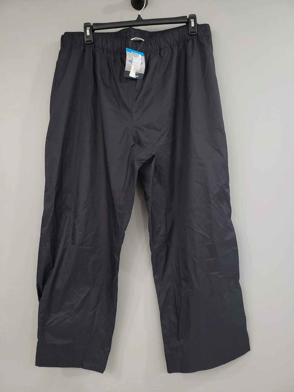 Columbia Rebel Roamer Pant Black 30" Inseam Outdoor Waterproof Men's XXL 2XL