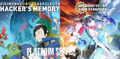 Digimon Story Cybersleuth Hacker's Memory + Time Stranger Platinum Service