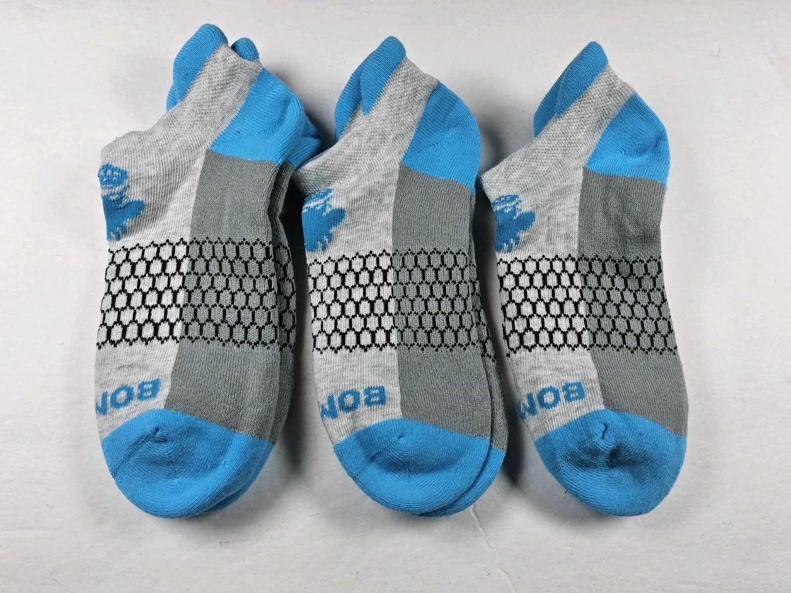 Bombas Original Athletic Ankle Socks Lot Of 3 Pairs Size M