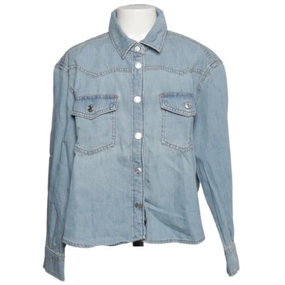 Gap Kids, Jeanshemd, Größe: 170, Blau, Baumwolle, Einfarbig, Denim, Jungen #LzR