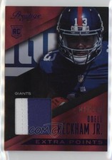 2014 Prestige Extra Points Purple Prime 22/100 Odell Beckham Jr Jumbo Patch 0m0