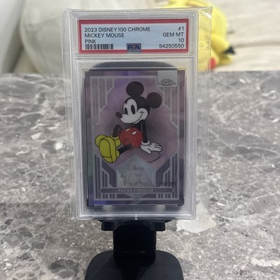 2023 Topps Chrome Disney 100 Mickey /399 Psa10