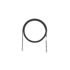 15 ft Panduit UTP28X15BL 28 AWG Copper Cat 6A UTP Patch Cord Black