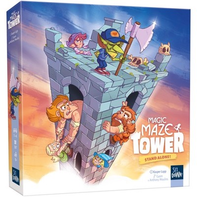 Sit Down   Magic Maze Tower   Family Board Game   Ages 9+   1-4 Play (US IMPORT)