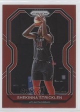 2021 Panini Prizm WNBA Red Prizm 82/299 Shekinna Stricklen #35 6wi