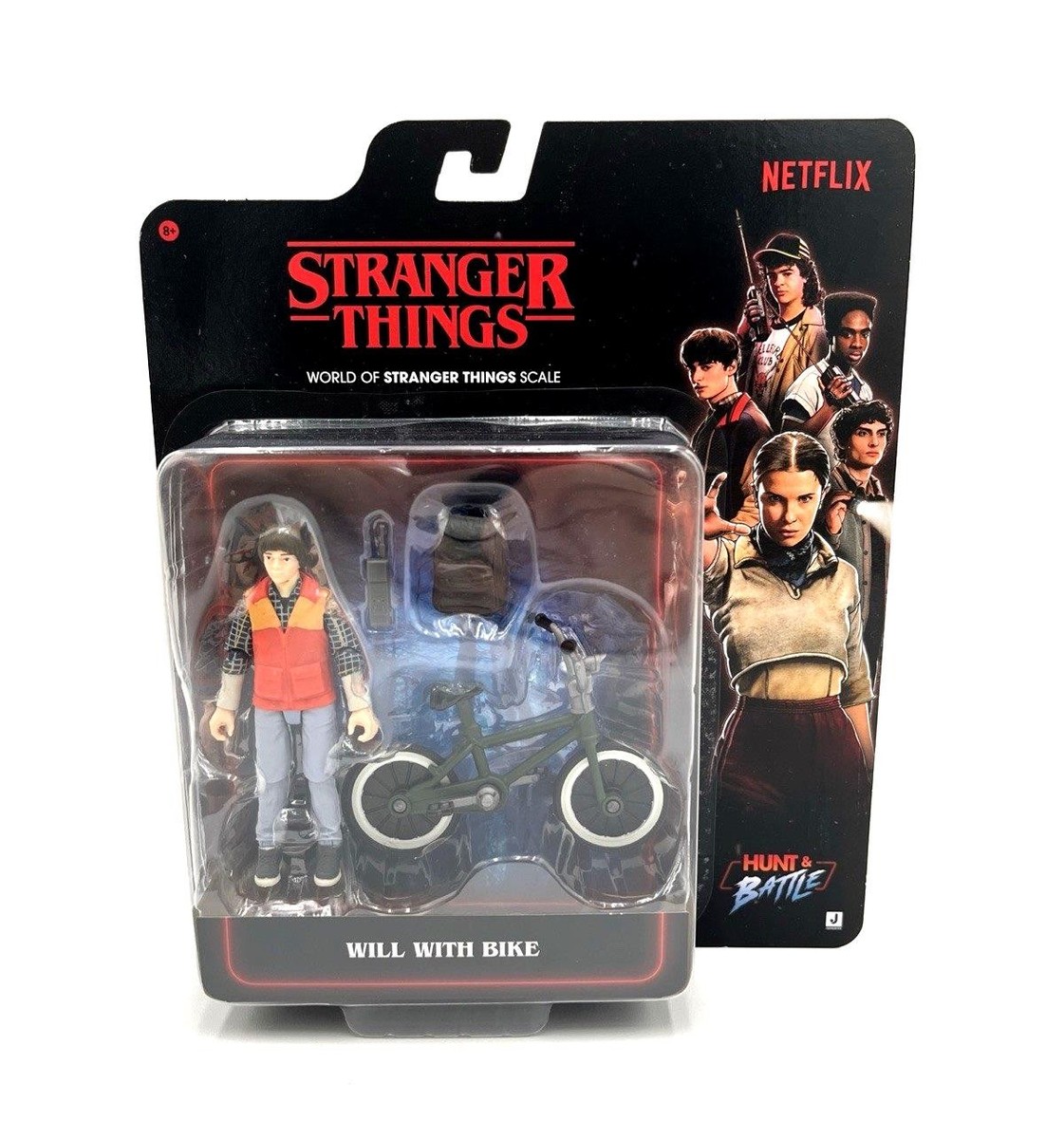 Stranger Things Season 5 Will with Bike Hunt Battle World of Scale