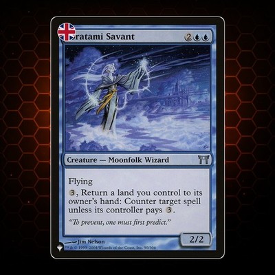 MTG - Soratami Savant - PLST - EN - GD