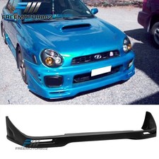 Front Bumper Lip For 02-03 Subaru Impreza Wrx Sti Urethane Pu