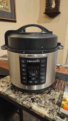 #ad Crock Pot 6 Quart Multicooker Pressure Cooker Works Perfectly $45.00