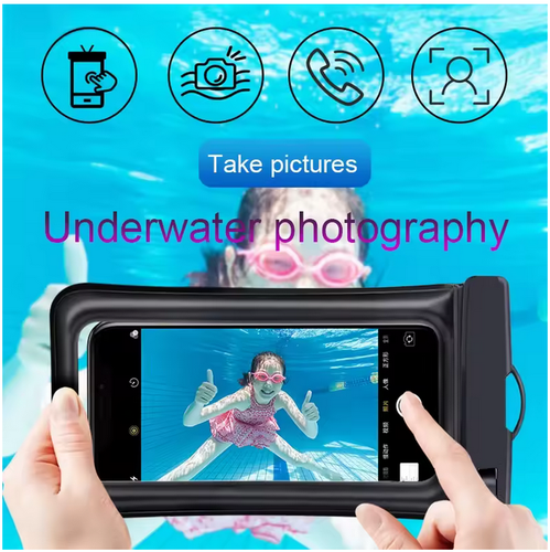 Universal Waterproof Phone Case Water Proof Bag iPhone Xiaomi Samsung Huawei - 第 5/17 張圖片