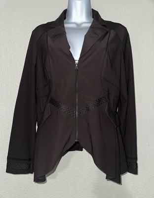 Deca DeVous a Nous Gothic Steampunk Vesta Banou Brown Jacket 2 NWOT Flaw Read