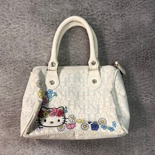Hello Kitty Monogram Embroidered Mini Hand Ba...