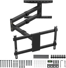 47 Extra Long Arm TV Wall Mount for 37-80 Inch TV, Full Motion Corner TV Mount
