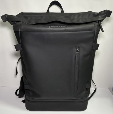 Kapten & Son Helsinki Backpack 16L Black 15'' Laptop