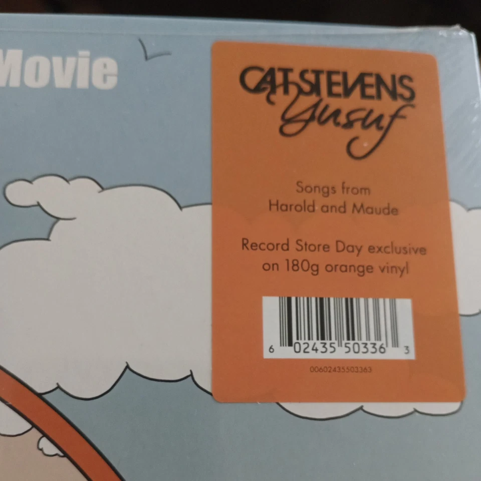 CAT STEVENS-The Songs From the Movie Harold & Maude RSD 2021 LP Orange Vinyl  - Image 3 of 3