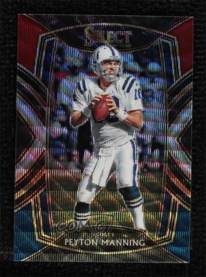 2020 Panini Select Club Level Tri-Color Prizm 68/99 Peyton Manning #231 HOF 8e3