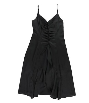 bar III Womens Ruffle-Front A-line Dress