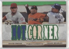 2014 Triple Threads Relic Combos Emerald 13/18 David Freese Pablo Sandoval 0qo1