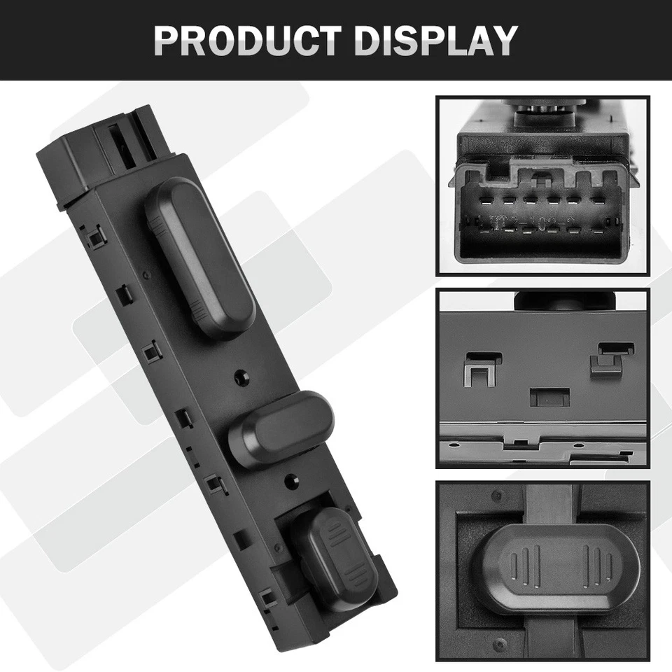 Left Driver Side 10 Way Power Seat Switch For Ford F150 Explorer 9L3T-14B709-FAW - Image 3 of 4