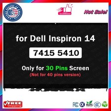 LED LCD Touch Screen Assembly 14" for Dell Inspiron 14 5410 7415 2-in-1 30 Pins