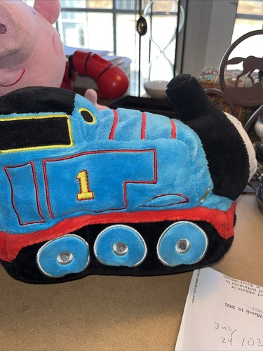 Dan Dee Plush Thomas The Train Gullane 9” 2023 Stuffed Animal Toy Blue Black Red - Picture 6 of 11