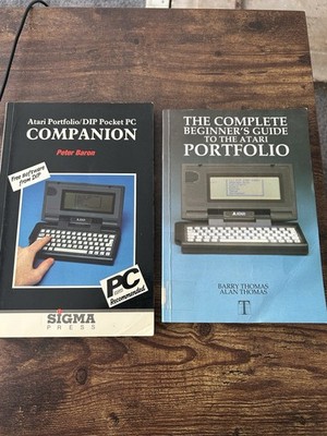 Atari Portfolio Buch Magazin Software Konvolut 