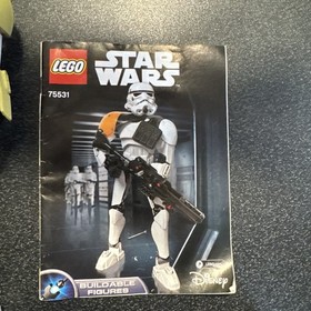 LEGO Stormtrooper Commander 75531 STAR WARS Buildable Figure (spray painted)