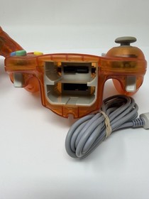 Naki Sega Dreamcast Controller Orange Clean Tested!