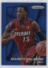 2014-15 Panini Prizm Blue Prizm 9/99 Mario Chalmers #12 2d9