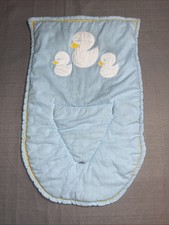 Vintage 90  s Fisher Price Soothing Bouncer Seat FABRIC COVER ONLY Handmade Ducks