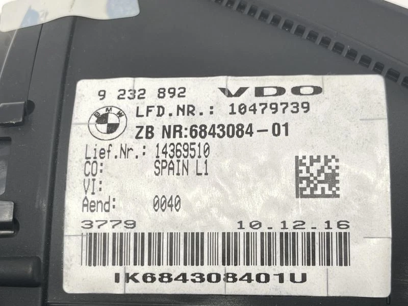 BMW M240i 2017 velocímetro MPH 63 k 56356 Foto 2 de 4