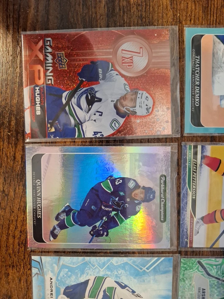 Vancouver Canucks Lot Of 8 Cards As Pictured **Combine Ship ** - Image 4 of 4