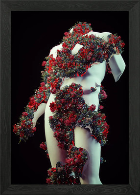 TORSO DE FLORA Gerahmtes Wandbild Poster Leinwanddruck Bild