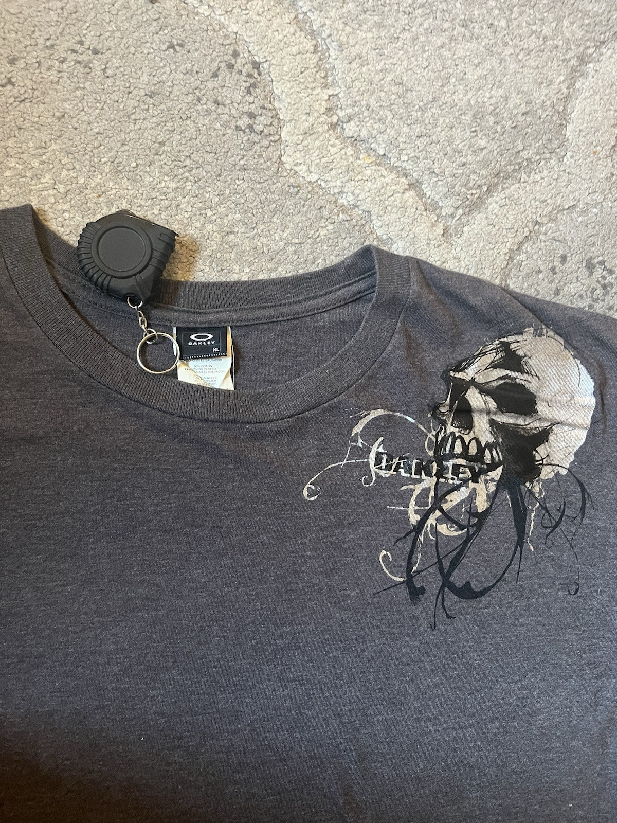 Vintage Oakley Software Style Skull Tshirt | eBay