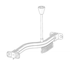 AKW White Bendy Shower Curtain Rail 3000mm