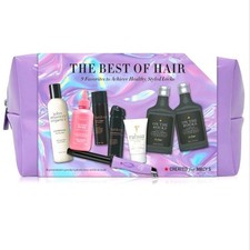 BEST OF HAIR 7 PC GIFT SET INCLUDES SHAMPOO, CONDITIONER, HAIRSPRAY,  MINI IRON