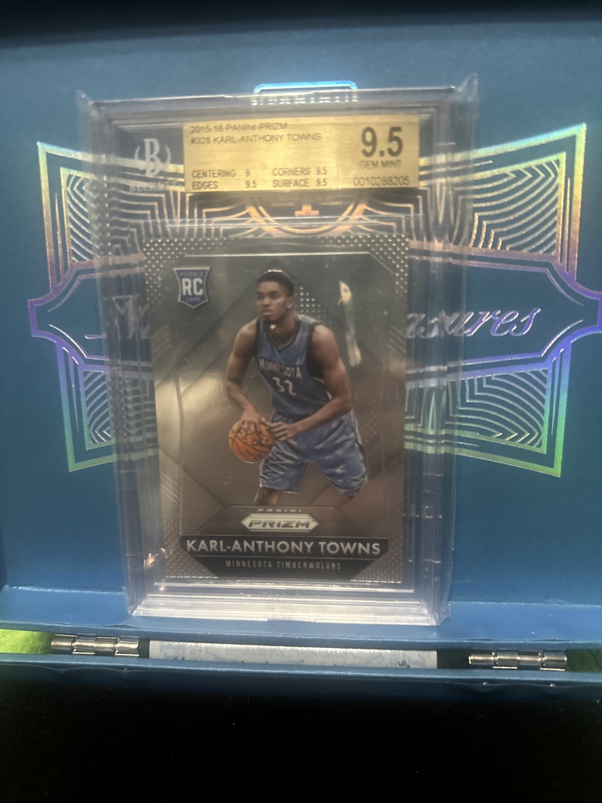 2015-16 Panini Prizm Rookies Karl-Anthony Towns #328 (RC)