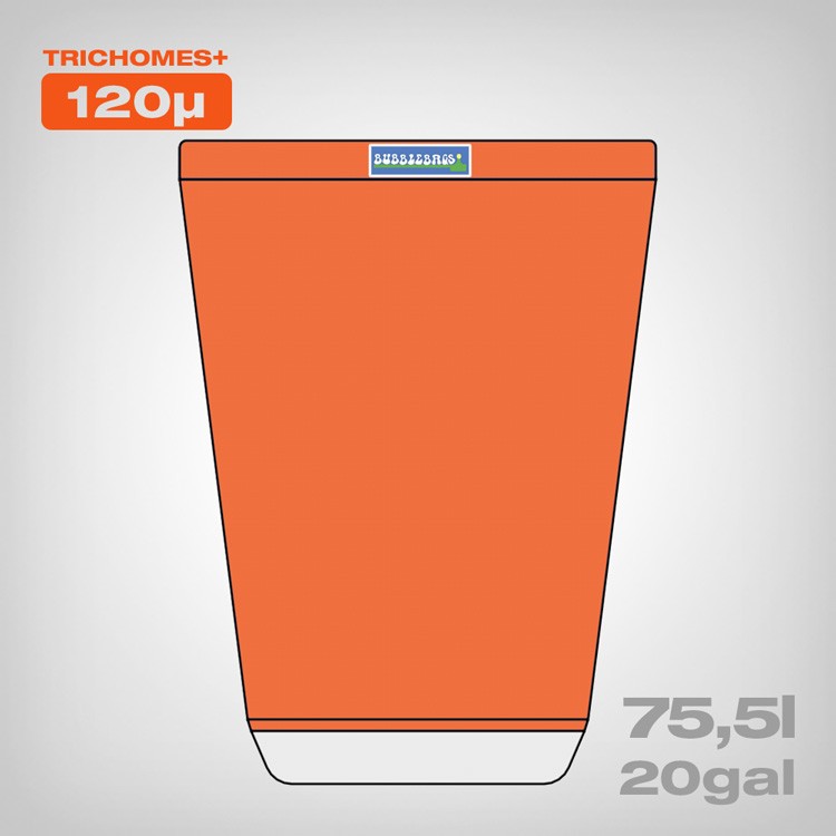 Bolsa de burbujas original de BubbleMan, bolsa individual, 75,5 litros (20 gal), 120 μm