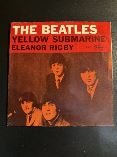 The Beatles - Eleanor Rigby bw Yellow Submarine - 1966 - Orig 45 Sleeve -