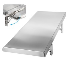 Stainless Steel Folding Concession Shelf 24" x 18"
